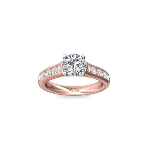 Martin Flyer Flyer Fit Engagement Ring DERC01STTPQ-F-6.5RD thumbnail 2