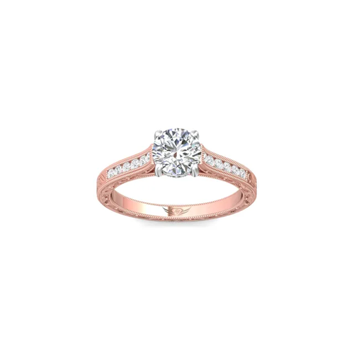 Martin Flyer Flyer Fit Engagement Ring VC06TTPQ-AENG-F-6.5RD thumbnail 2