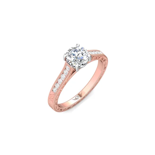 Martin Flyer Flyer Fit Engagement Ring VC06TTPQ-AENG-F-6.5RD thumbnail 5
