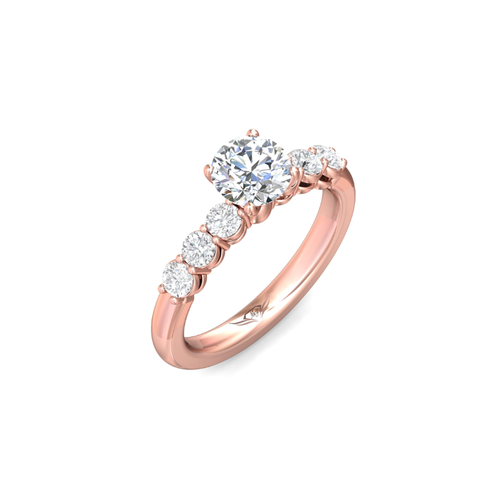 Martin Flyer Flyer Fit Engagement Ring DERSP02ASPQ-F-6.5RD thumbnail 5