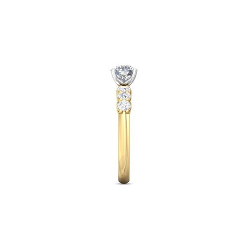 Martin Flyer Flyer Fit Engagement Ring DERSP02ASTTYZ-F-6.5RD thumbnail 4