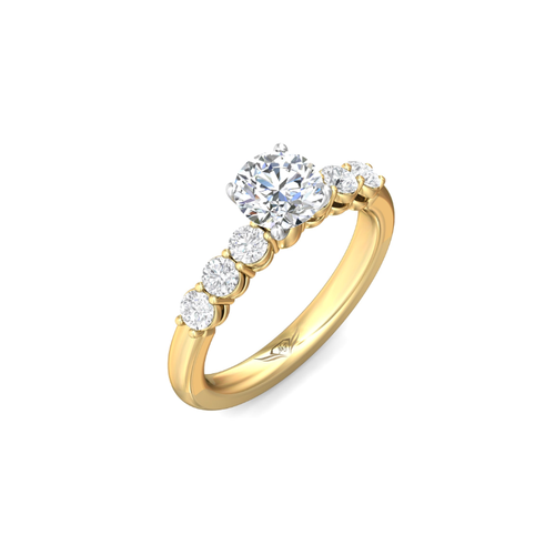 Martin Flyer Flyer Fit Engagement Ring DERSP02ASTTYZ-F-6.5RD thumbnail 5