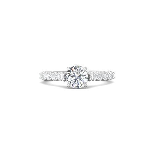 Martin Flyer Flyer Fit Engagement Ring DERSP03XSQ-F-6.5RD thumbnail 1