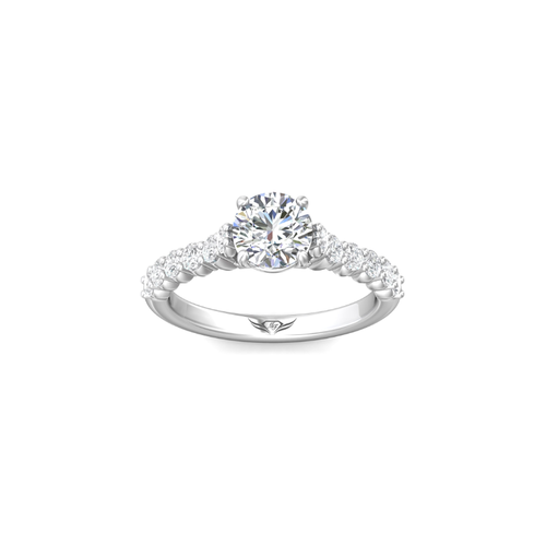 Martin Flyer Flyer Fit Engagement Ring DERSP03XSQ-F-6.5RD thumbnail 2
