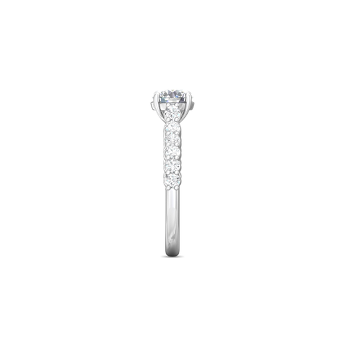 Martin Flyer Flyer Fit Engagement Ring DERSP03XSQ-F-6.5RD thumbnail 4