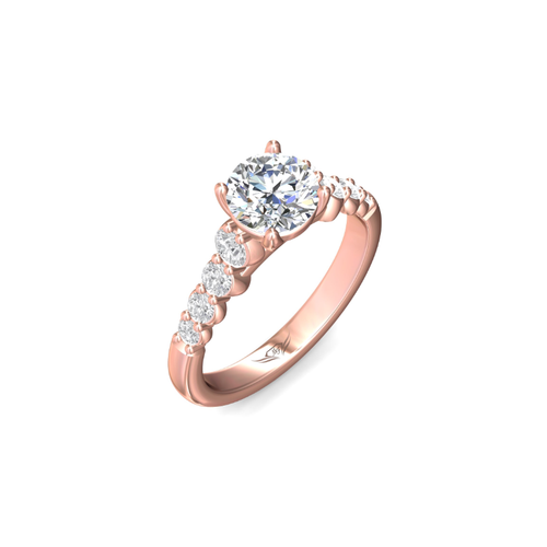 Martin Flyer Flyer Fit Engagement Ring DERSP04MRPZ-F-7.0RD thumbnail 5