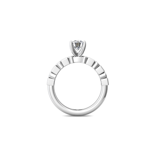 Martin Flyer Flyer Fit Engagement Ring DABM28XSAPL-F-5.7RD thumbnail 3
