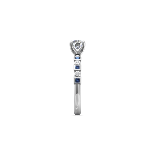 Martin Flyer Flyer Fit Engagement Ring DABM28XSAPL-F-5.7RD thumbnail 4