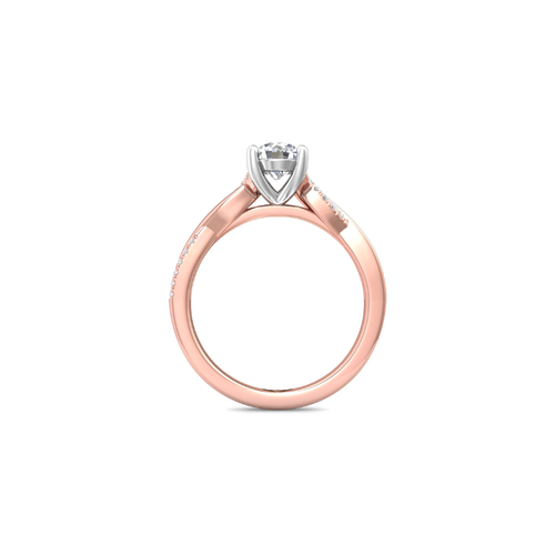 Martin Flyer Flyer Fit Engagement Ring DERM39XSTTPZ-F-5.7RD thumbnail 3