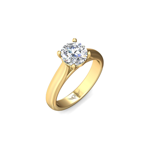 Martin Flyer Flyer Fit Engagement Ring DERS01SYZ-7.5RD thumbnail 5