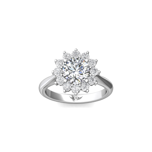 Martin Flyer Flyer Fit Engagement Ring DERMH83PL-F-7.5RD thumbnail 2