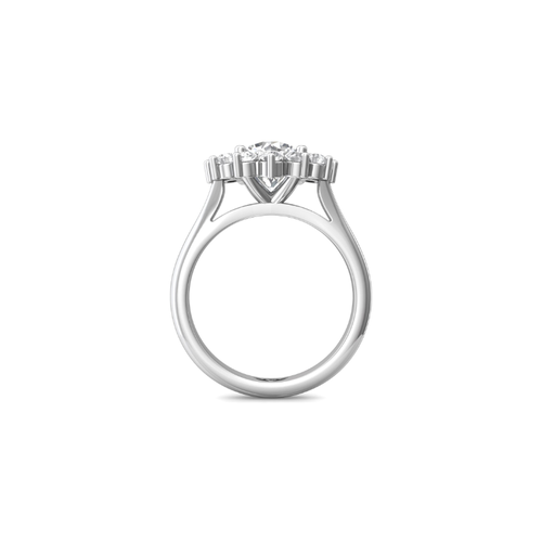 Martin Flyer Flyer Fit Engagement Ring DERMH83PL-F-7.5RD thumbnail 3