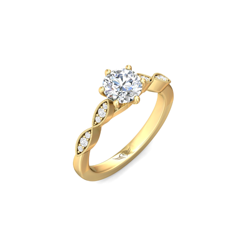 Martin Flyer Flyer Fit Engagement Ring DERM9YQ-F-6.5RD thumbnail 5