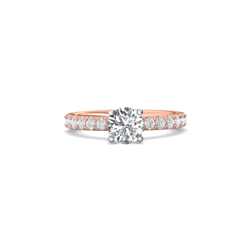 Martin Flyer Flyer Fit Engagement Ring DERM4STTPQ-F-6.5RD thumbnail 1