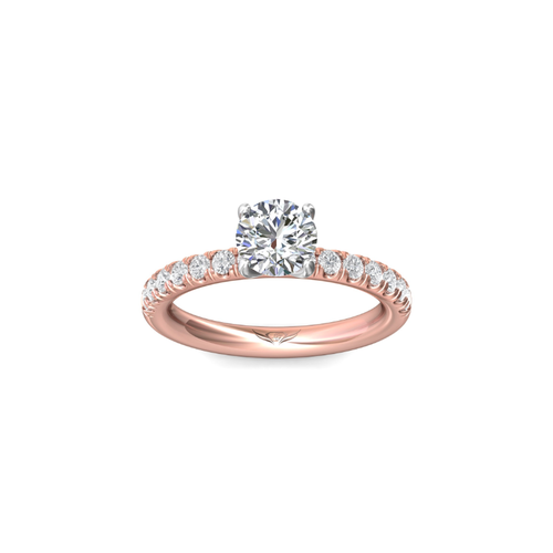 Martin Flyer Flyer Fit Engagement Ring DERM4STTPQ-F-6.5RD thumbnail 2