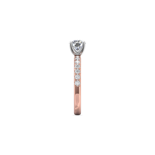 Martin Flyer Flyer Fit Engagement Ring DERM4STTPQ-F-6.5RD thumbnail 4