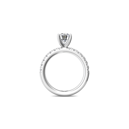 Martin Flyer Flyer Fit Engagement Ring DERM4SQ-F-6.5RD thumbnail 3