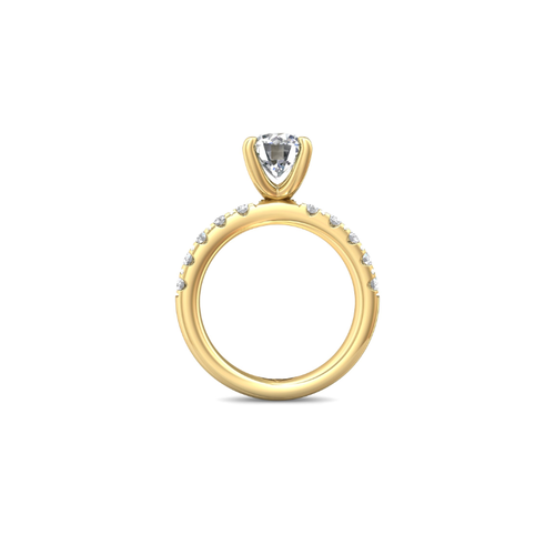 Martin Flyer Flyer Fit Engagement Ring DERM4MYZ-F-7.5RD thumbnail 3