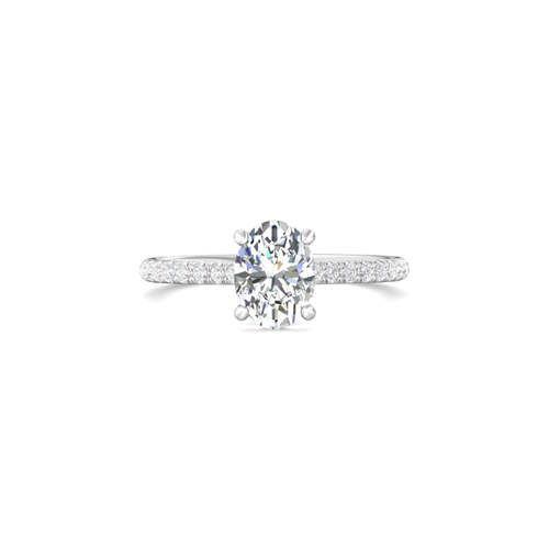 Martin Flyer Flyer Fit Engagement Ring DERM92XSPL-F-8X6OV