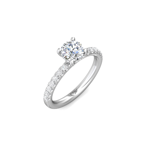 Martin Flyer Flyer Fit Engagement Ring DERM89RRQ-F-6.5RD thumbnail 5