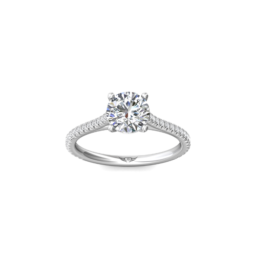 Martin Flyer Flyer Fit Engagement Ring DERM30PL-F-7.0RD thumbnail 2