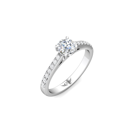 Martin Flyer Flyer Fit Engagement Ring V5190PL-F-5.5RD thumbnail 5