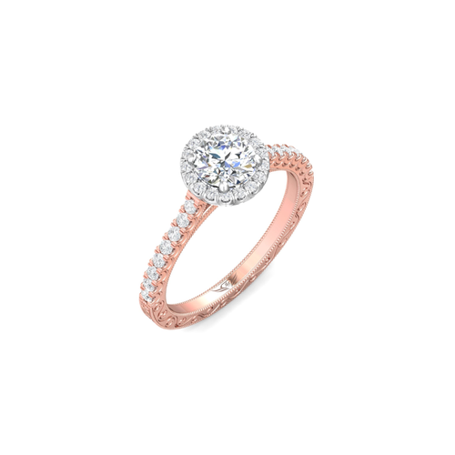 Martin Flyer Flyer Fit Engagement Ring DERMH5XSTTPZ-AENG-F-5.7RD thumbnail 5