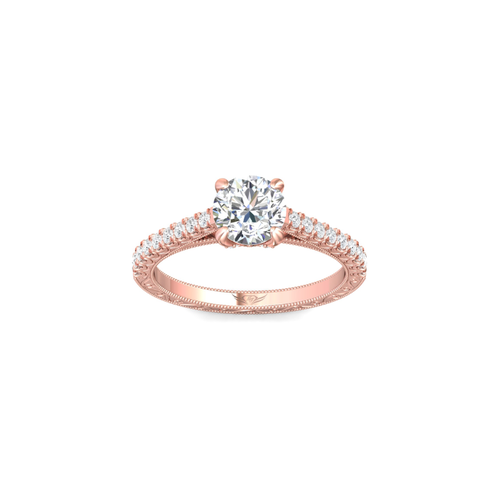 Martin Flyer Flyer Fit Engagement Ring DERM18SRPZ-AENG-F-6.5RD thumbnail 2