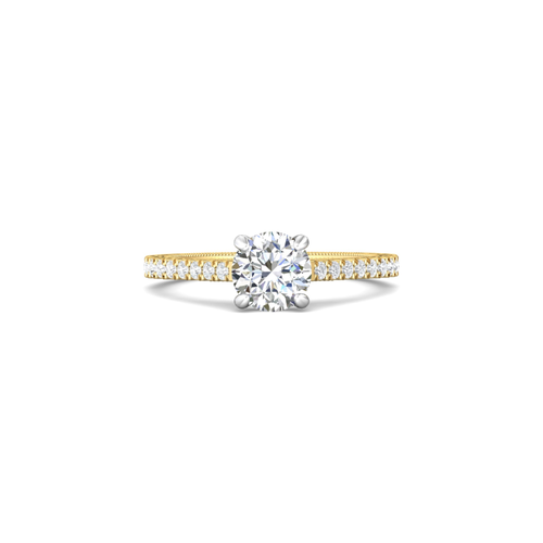 Martin Flyer Flyer Fit Engagement Ring DERM18SRTTYQ-AENG-F-6.5RD