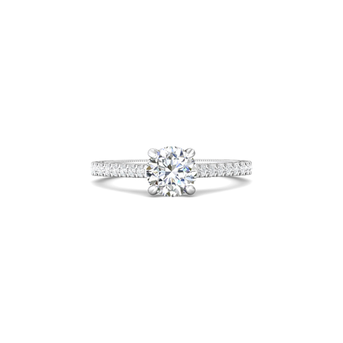 Martin Flyer Flyer Fit Engagement Ring DERM18SRQ-AENG-F-6.5RD Martin Flyer Flyer Fit Engagement Ring DERM18SRQ-AENG-F-6.5RD