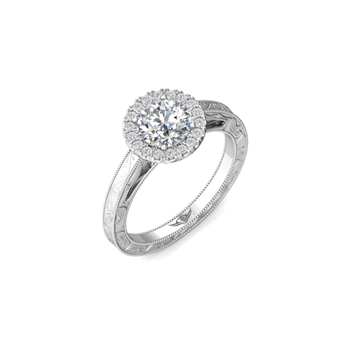 Martin Flyer Flyer Fit Engagement Ring VS03PL-AENG-F-6.5RD thumbnail 5