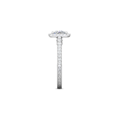 Martin Flyer Flyer Fit Engagement Ring VM03PL-AENG-F-6.0SQ thumbnail 4