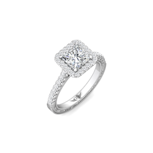 Martin Flyer Flyer Fit Engagement Ring VM03PL-AENG-F-6.0SQ thumbnail 5