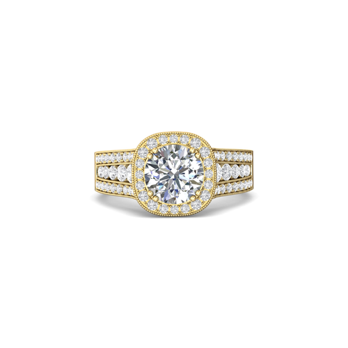 Martin Flyer Flyer Fit Engagement Ring CC06RDCUYQ-F-7.5RD Martin Flyer Flyer Fit Engagement Ring CC06RDCUYQ-F-7.5RD