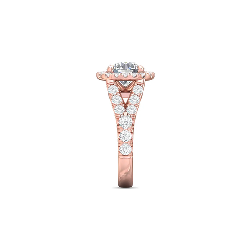 Martin Flyer Flyer Fit Engagement Ring DERM18XXLPQ-F-8.5RD thumbnail 4