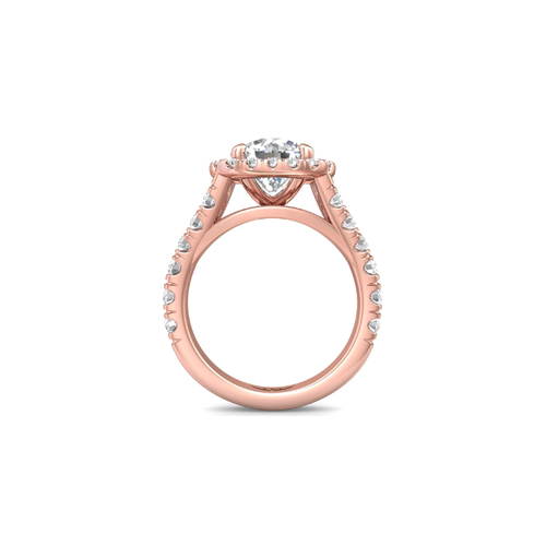 Martin Flyer Flyer Fit Engagement Ring DERMH40MCUPZ-F-8.5RD thumbnail 3