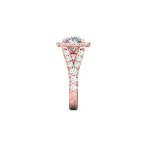 Martin Flyer Flyer Fit Engagement Ring DERMH40MCUPZ-F-8.5RD thumbnail 4