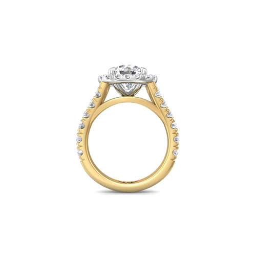 Martin Flyer Flyer Fit Engagement Ring DERMH40MCUTTYQ-F-8.5RD thumbnail 3
