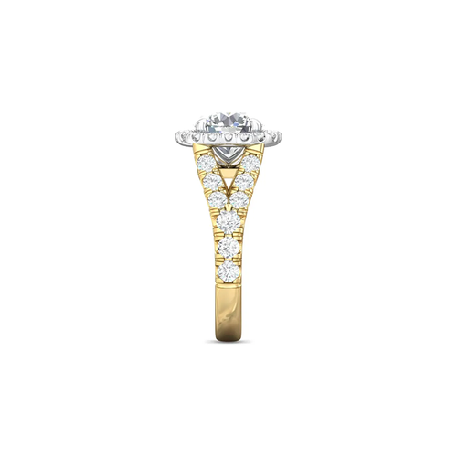 Martin Flyer Flyer Fit Engagement Ring DERMH40MCUTTYQ-F-8.5RD thumbnail 4