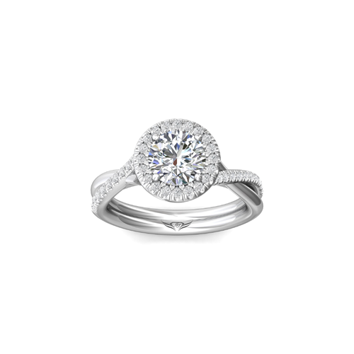 Martin Flyer Flyer Fit Engagement Ring DERMH13RDRPL-F-7.0RD thumbnail 2