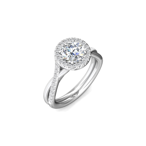 Martin Flyer Flyer Fit Engagement Ring DERMH13RDRPL-F-7.0RD thumbnail 5