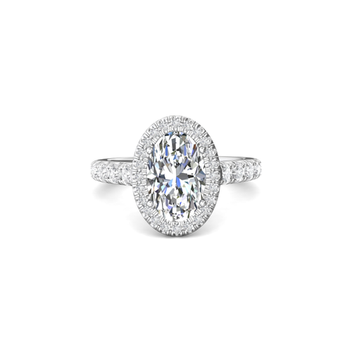 Martin Flyer Flyer Fit Engagement Ring DERMH34SOVQ-F-11.5X7.5OV