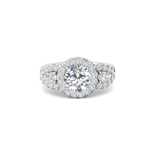 Martin Flyer Flyer Fit Engagement Ring VT02PSZ-F-8.0RD thumbnail 1