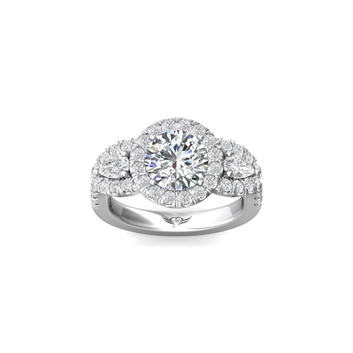 Martin Flyer Flyer Fit Engagement Ring VT02PSZ-F-8.0RD thumbnail 2