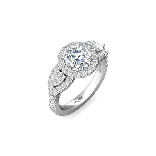 Martin Flyer Flyer Fit Engagement Ring VT02PSZ-F-8.0RD thumbnail 5