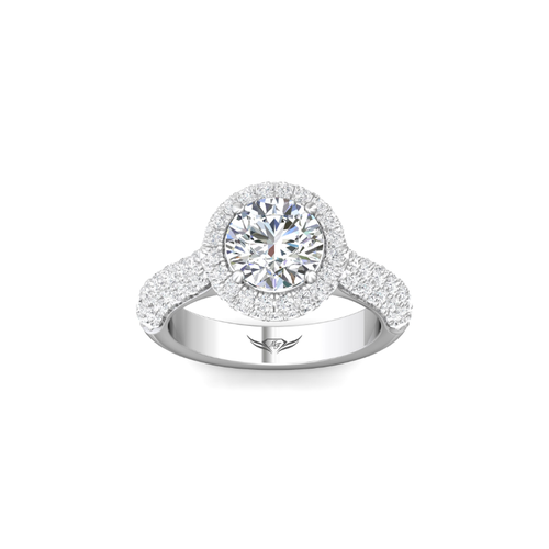 Martin Flyer Flyer Fit Engagement Ring V5211LRDQ-F-7.5RD thumbnail 2