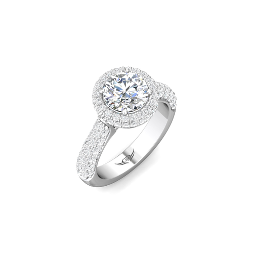 Martin Flyer Flyer Fit Engagement Ring V5211LRDQ-F-7.5RD thumbnail 5