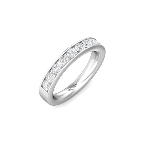 Martin Flyer Channel Wedding Band DWBC1Q-1.00-F thumbnail 5