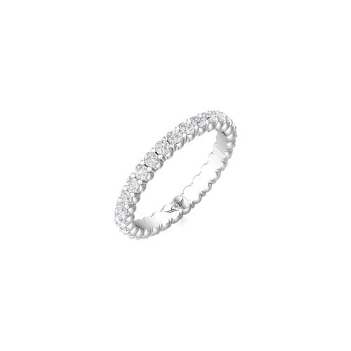 Martin Flyer Eternity Wedding Band SPWBFRZ-32-.75-F thumbnail 5
