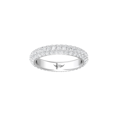 Martin Flyer Eternity Wedding Band DWBFM6PL-2.00-F thumbnail 2